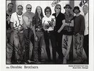 The Doobie Brothers - Fully Signed Current Line-up - Signed B & W Photograph.