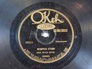 78 RPM THE BLUE BOYS OKEH 45314 V+  MEMPHIS STOMP - RARE JAZZ