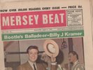 1964 March 26th 0riginal Mersey Beat newspaper fine cond Billy J Kramer on cover
