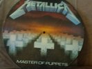 Metallica master of puppets 12 inch vinyl  picture disc.
