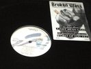 BROKEN GLASS A Fast Mean Game LP RARE FULL U.S. PROMO ONLY 1990 MINT VINYL