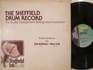 SHEFFIELD LAB DRUM RECORD Jim Keltner Ron Tutt Audiophile LP w/ INSERT MINT TAS