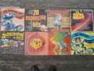AUSTRALIAN SOLID EXPLOSIVE RIPSNORTER HITS compilations - 8 LPs