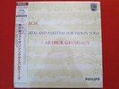 Arthur Grumiaux Bach Six Sonatas & Partitas for Violin Solo JAPAN 3LP BOX SEALED