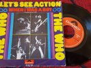 19THE WHO *Let's See Action (Que Haya Acción)* 1971 RARE SLEEVE Spain 7