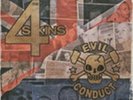 EVIL CONDUCT/THE 4-SKINS EP -turning the past into the present- Oi Punk Badlands
