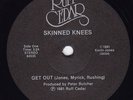Skinned Knees-Get Out b/w Suicide 7” 1981 Austin DIY New Wave/Post Punk ART PUNK