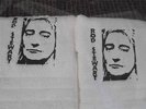 ROD STEWART EMBROIDERED TOWEL SET ALSO ELVIS,JLS,OLLY MURS,RITA ORA,BOND