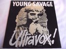 ULTRAVOX   YOUNG SAVAGE ** 1977 ISLAND 45