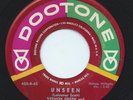 VERNON GREEN & THE MEDALLIONS 45RPM '57 DOOTONE UNSEEN/A LOVER'S PRAYER VG+++
