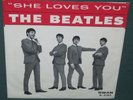 The Beatles She Loves You 45 W/ Sleeve Swan S-4152 Don't Drop Out