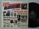 GUNS N' ROSES GN'R LIES EDIT COVER 1994 LP LYRIC W/INSERT EX+   NM