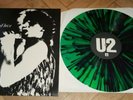 U2 Ultra rare lp In the name of love GREEN SPLATTERED coloured vinyl Near MINT