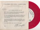 STEVE LAWRENCE 45 RPM Color Vinyl Promo Record  GO AWAY LITTLE GIRL w/Pic Sleeve