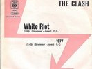 THE CLASH  - WHITE RIOT  - GERMAN PROMO 7