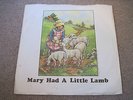 WINGS Mary Had A Little Lamb  1972  APPLE      NEAR MINT