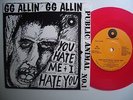 GG ALLIN first 7