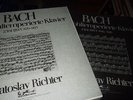 RICHTER : BACH DAS WOHLTEMPERIERTE KLAVIER 1.&2. TEIL 6LP ( 2 BOXSETS ) EURODISC