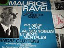 CLUYTENS : RAVEL DAS ORCHESTERWERK 3 ORIGINAL LP COLUMBIA STC 80763 GERMANY