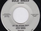 BOLD BREED Let Me Down Easy  northern soul 45 funk beach Mood For Love