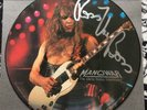 Manowar Interview Picture Disc Signed By Ross The Boss