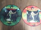 IRON MAIDEN SCREAM FOR ME SAINT ETIENNE VOL.1 ET VOL. 2  RARE PICTURE DISQUE