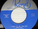HEPSTERS doowop 45 I HAD TO LET YOU GO / ROCKIN N ROLLIN WITH SANTA CLAUS e9984
