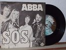 ABBA - SOS - Rare white letters sleeve - Danish PS