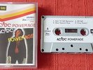 AC/DC - CASSETTE TAPE - POWERAGE - OVERSEAS ISSUE WITH PAPER LABELS