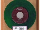 BEATLES - NOWHERE MAN / WHAT GOES ON  45 RPM  CAPITOL  GREEN VINYL  MINT  1996