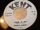 VERNON GARRETT - SHINE IT ON / THINGS ARE LOOKING BETTER - EXCELLENT-