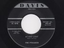 '56 NY DooWop PYRAMIDS At Any Cost/Okay Baby DAVIS 453 M- HEAR BOTH