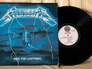 Metallica - Ride The Lightning LP  Rar  India  Thrash Metal n/m