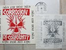 Corrosion Of Conformity ?– Eye For An Eye LP Caroline CAROL 1356 +  Lyrics Sheet