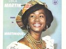 VINYL 33 T-LOLA MARTIN CHANTE LA MARTINIQUE  - EN  TRES BON   ETAT