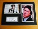 BRYAN FERRY HAND SIGNED AUTOGRAPH A4 PHOTO DISPLAY COA ROXY MUSIC Perfect GIFT