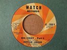 PROFESSOR LONGHAIR - BIG CHIEF PARTS 1&2 - U.S. PROMO 45