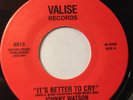 JOHNNY WATSON - ITS BETTER TO CRY - I WILL