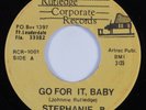 Modern Soul Boogie Unknown? 45 STEPHANIE B Go For It, Baby RUTLEDGE VG+ HEAR
