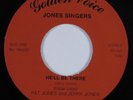 Black Gospel 45 JONES SINGERS He'll Be There GOLDEN VOICE HEAR
