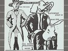 Minutemen / Hunting Lodge flyer Composite Hall Hamtramck MI punk kbd SST