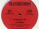 LOVE EXCHANGE - do you want my love - RARE ORIG 1982 TRANSRECORDS DISCO/FUNK 12