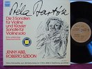 HARMONIA MUNDI, 2 LP, Stereo, BARTOK Sonatas Violin Piano, ABEL, SZIDON, NM