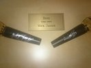 Microphone signed by mick jagger and Bono autograph autogramm autenthic