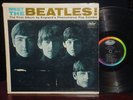 MEET THE BEATLES LP NO PUBLISHING / GEORGE MARTIN CREDITS Capitol T 2047 RIAA 3