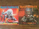 Iron Maiden A Real Live One + A Real Dead One Brazil Lp Combo Set 1993 Press NR
