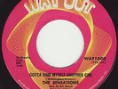 THE SENSATIONS - GOTTA FIND MYSELF ANOTHER GIRL/LONELY WORLD (WAY OUT) ORIGINAL