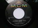 RONNIE SAVOY 45- JUNGLE LOVE CALL  MGM EXOTICA MOD NORTHERN SOUL   VG+- HEAR