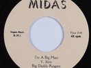 Northern Soul R&B 45 BIG DADDY ROGERS I'm A Big Man MIDAS HEAR NM