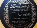 DUKE ELLINGTON Love Is Like A Cigarette/Kissin' My Baby Goodnight BRUNSWICK 7627